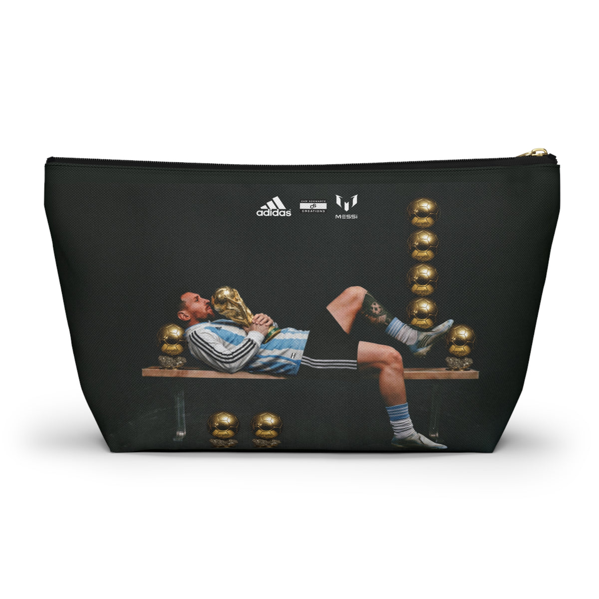 Still Undisputed Accessory Pouch — Retro Sports Locker Room Design