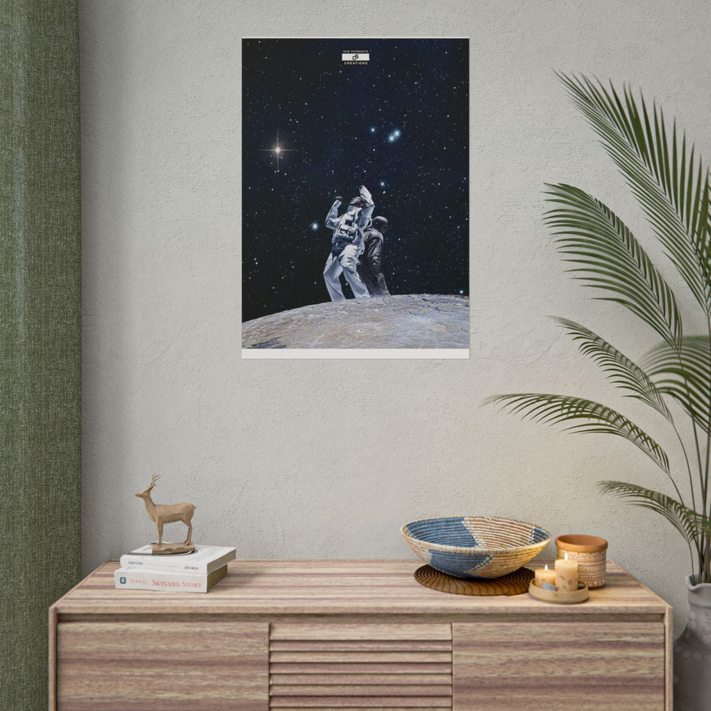 Among the Stars Poster | Kanye West & Don Toliver Music Wall Art