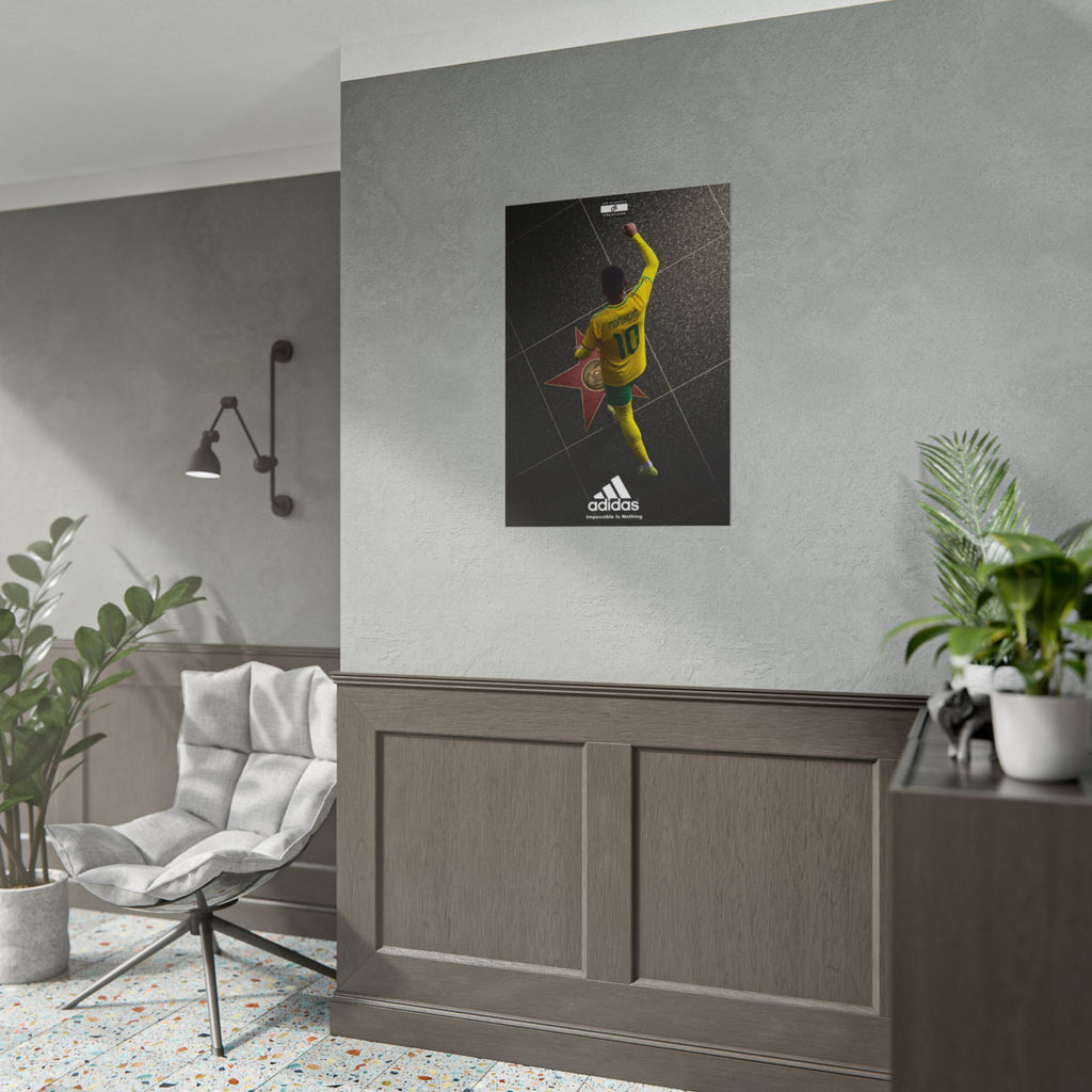 A Star Is Born Poster | Relebohile Mofokeng South Africa Football Wall Art