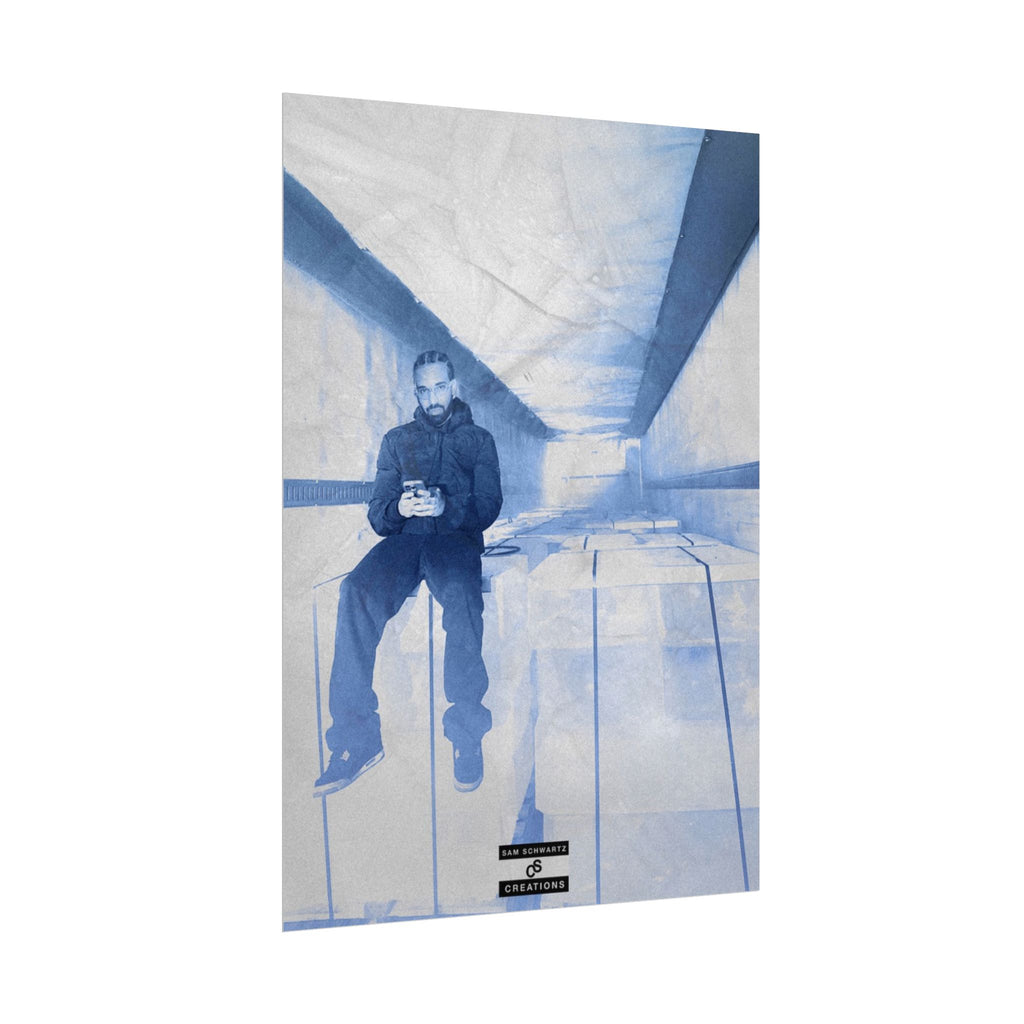 Cold Storage Poster | Drake Music Wall Art