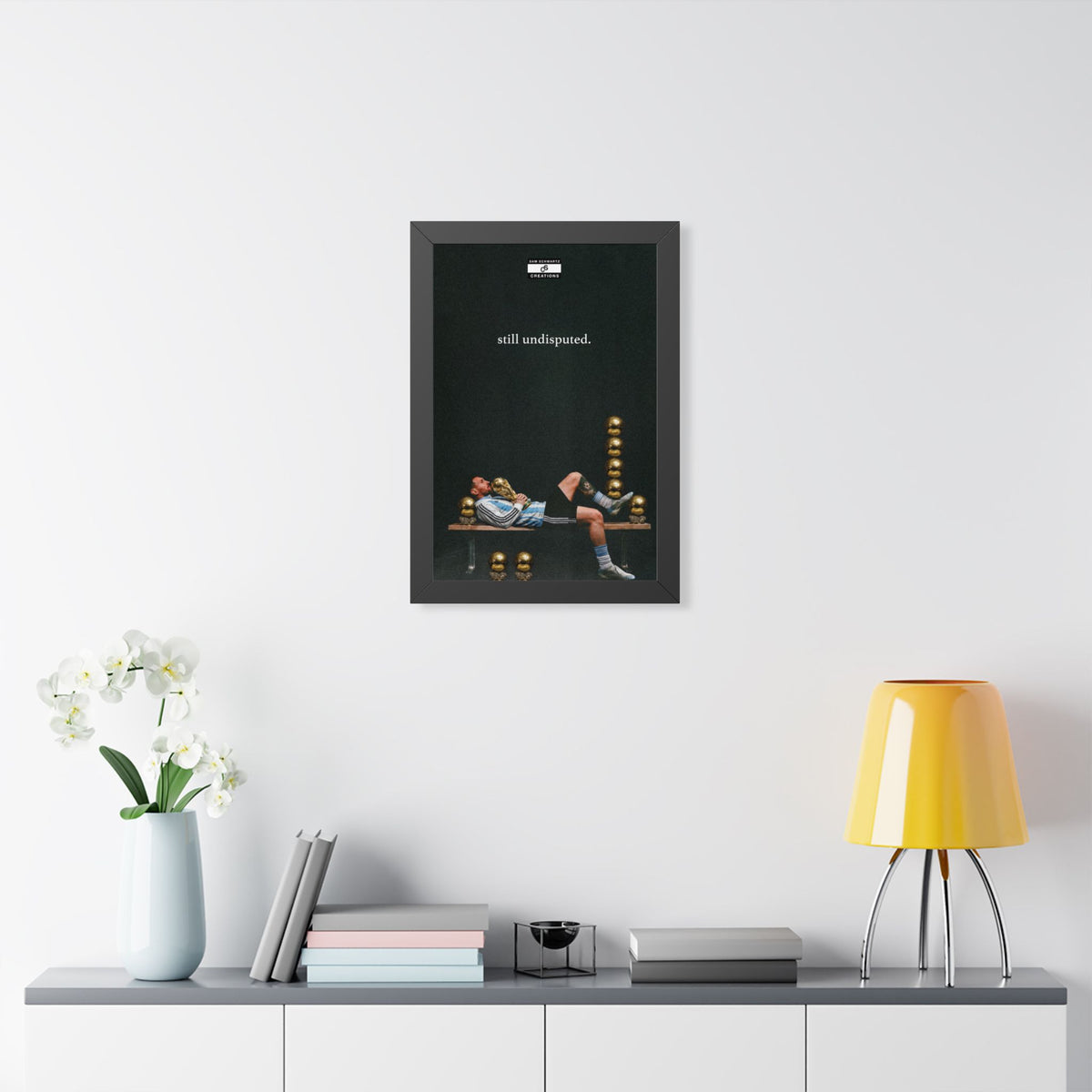 Still Undisputed Framed Poster — Framed GOAT Wall Art