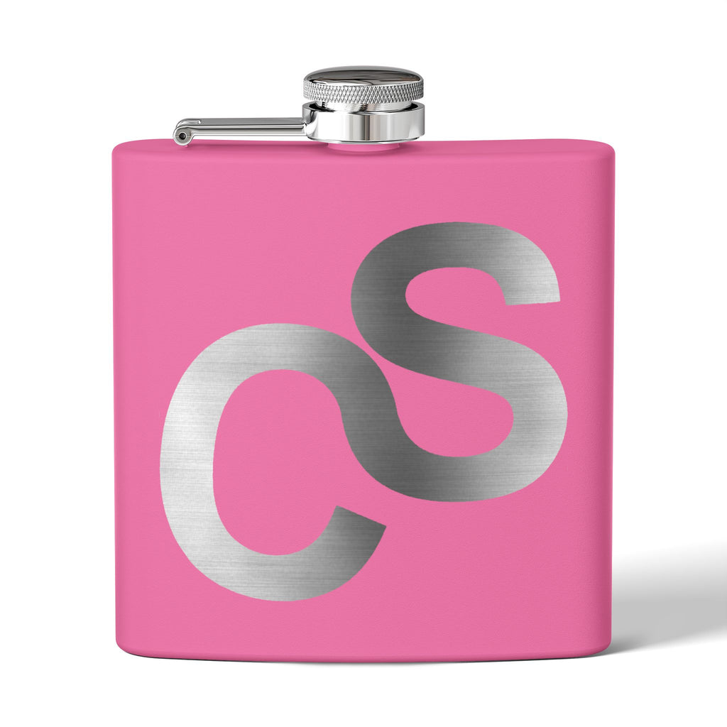 Sam Schwartz Creations Stainless Steel Flask — Brushed Metal Sam Schwartz Creations, 6 oz