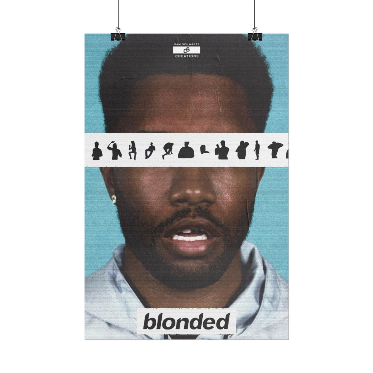 Blonded Poster | Frank Ocean Music Wall Art