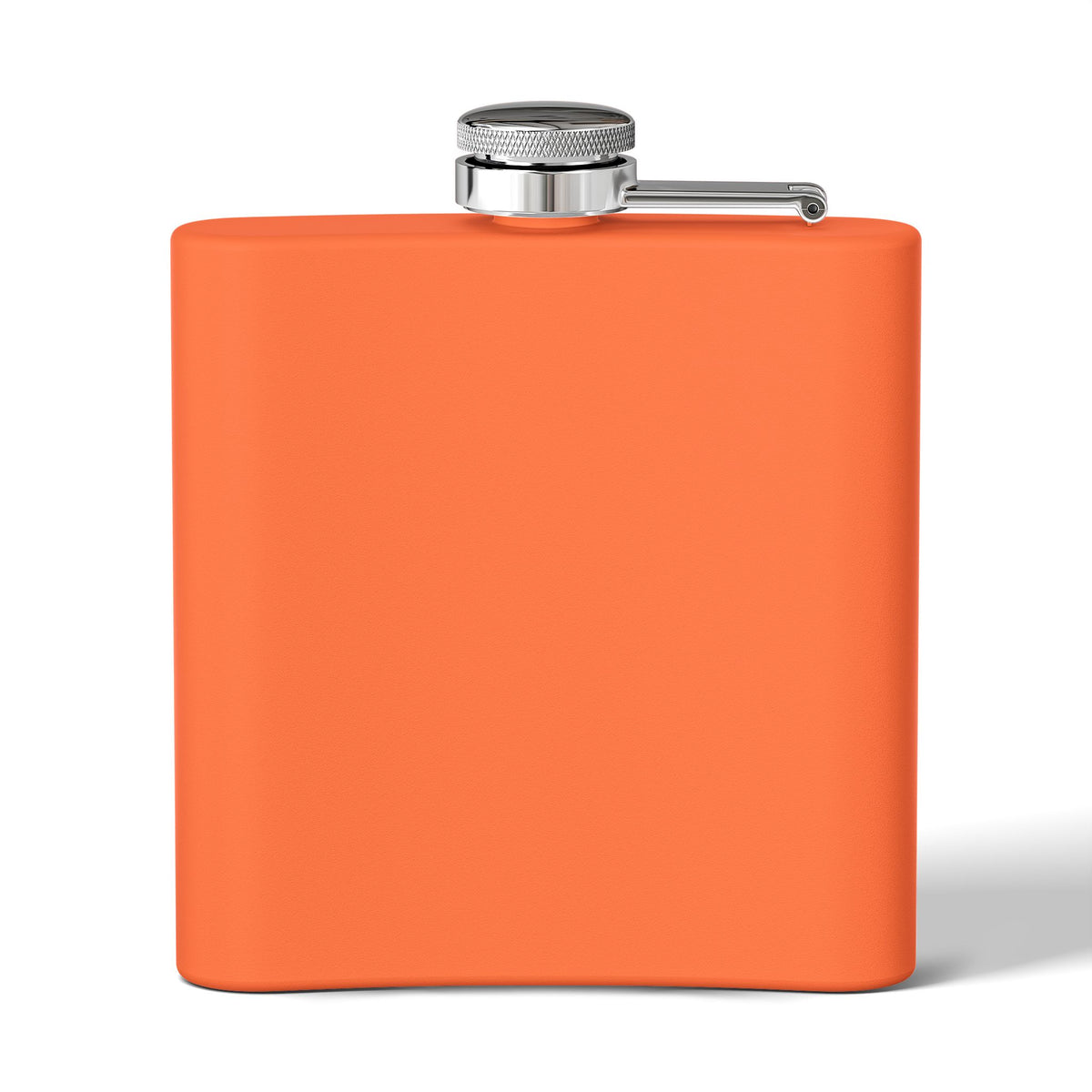 Sam Schwartz Creations Stainless Steel Flask — Brushed Metal Sam Schwartz Creations, 6 oz