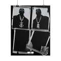 Clipse Chains Poster | Hip-Hop Portrait Wall Art