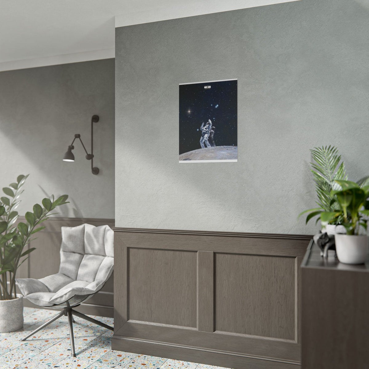Among the Stars Poster | Kanye West & Don Toliver Music Wall Art