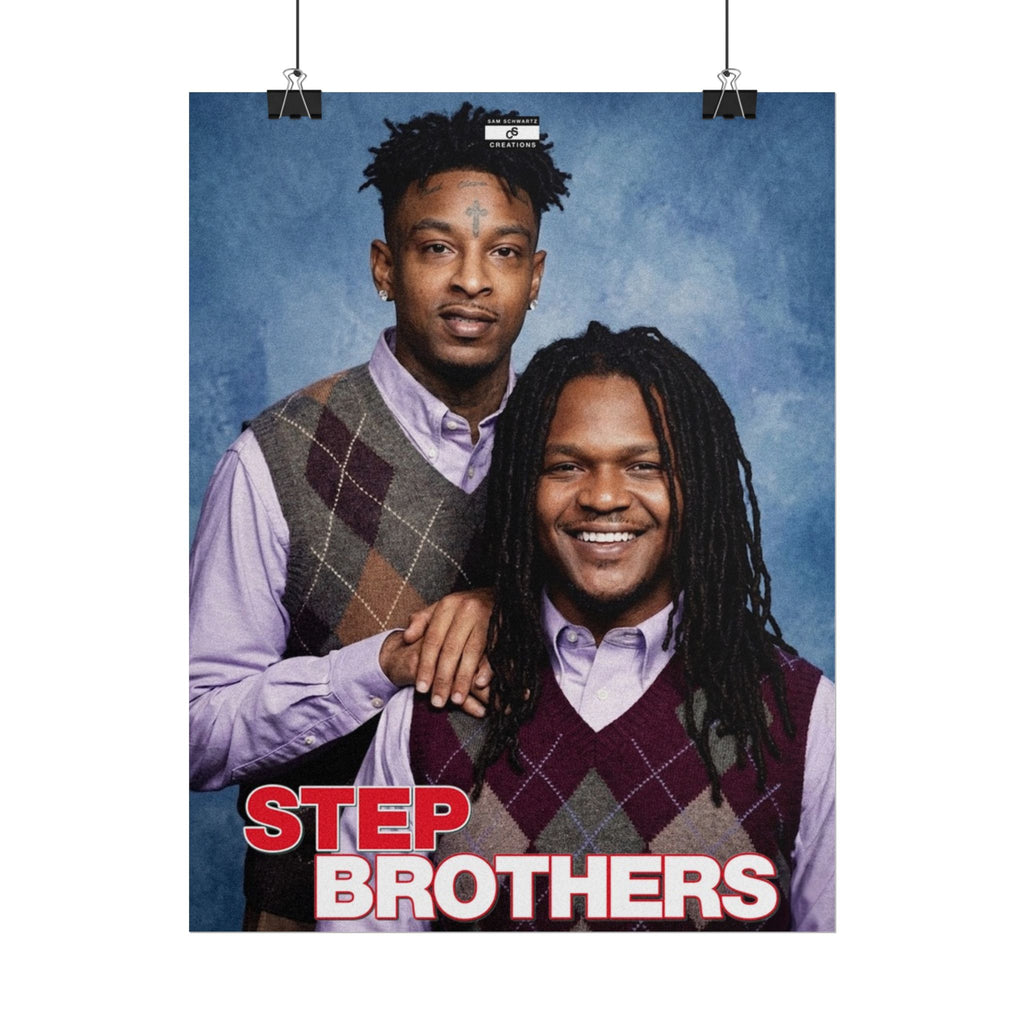 Step Brothers Poster | Hip-Hop Duo Wall Art