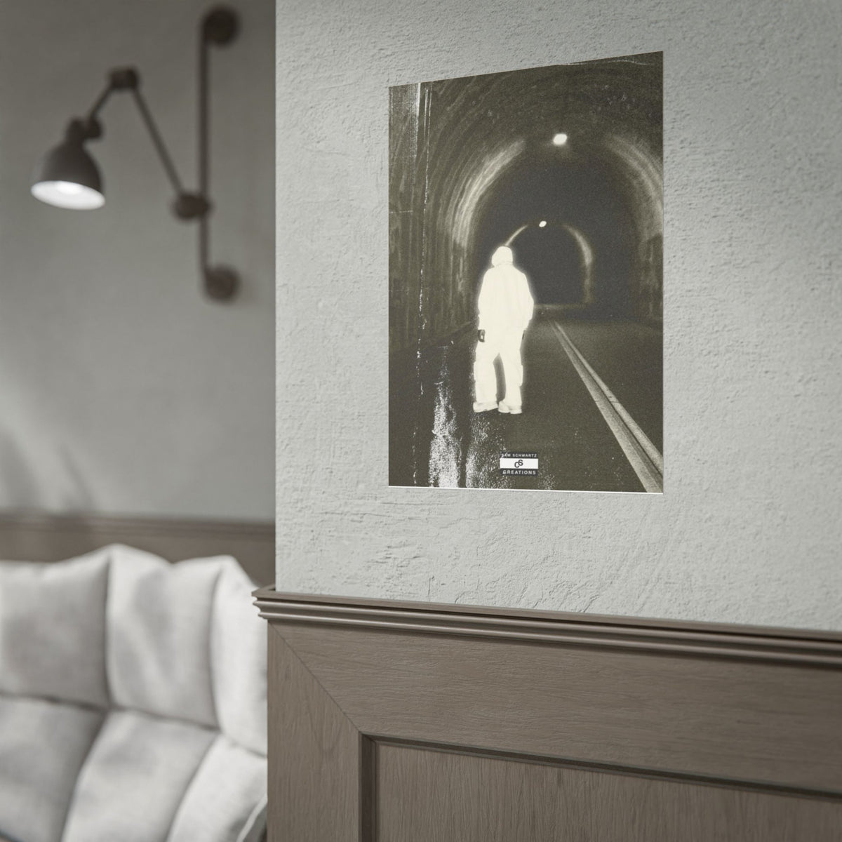 Octane Tunnel Poster | Underground Music Culture Wall Art