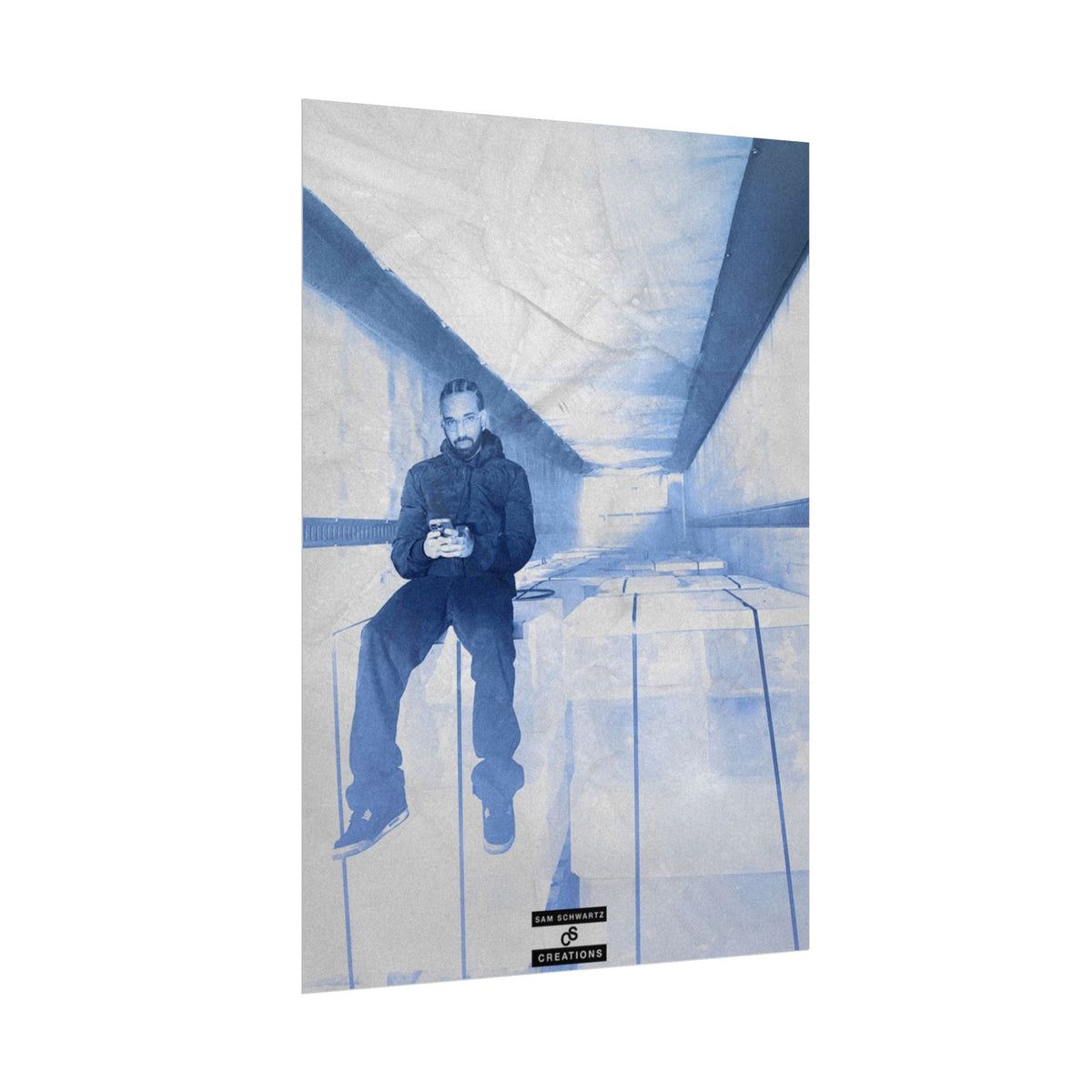 Cold Storage Poster | Drake Music Wall Art