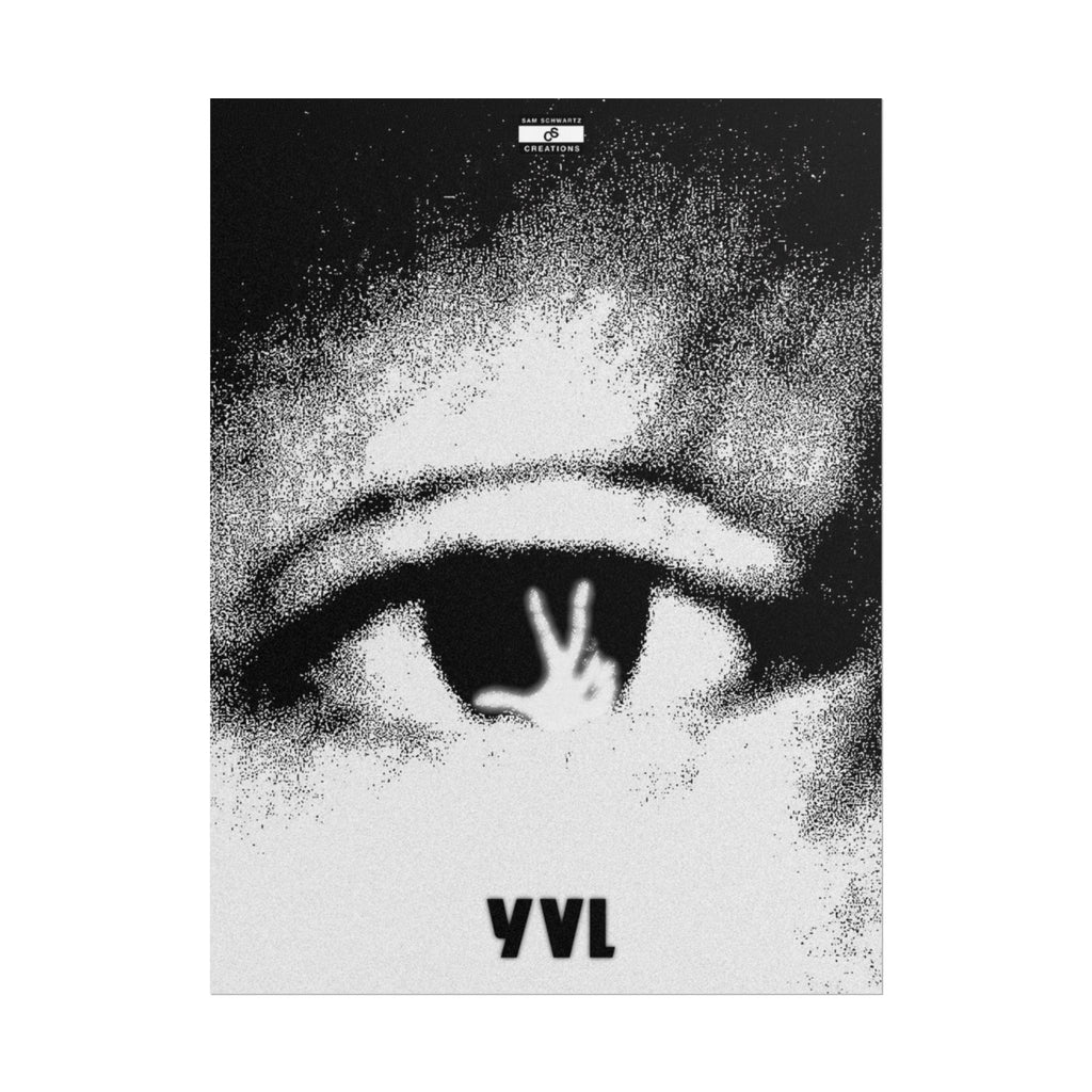 YVL Vision Poster | Experimental Hip-Hop Wall Art