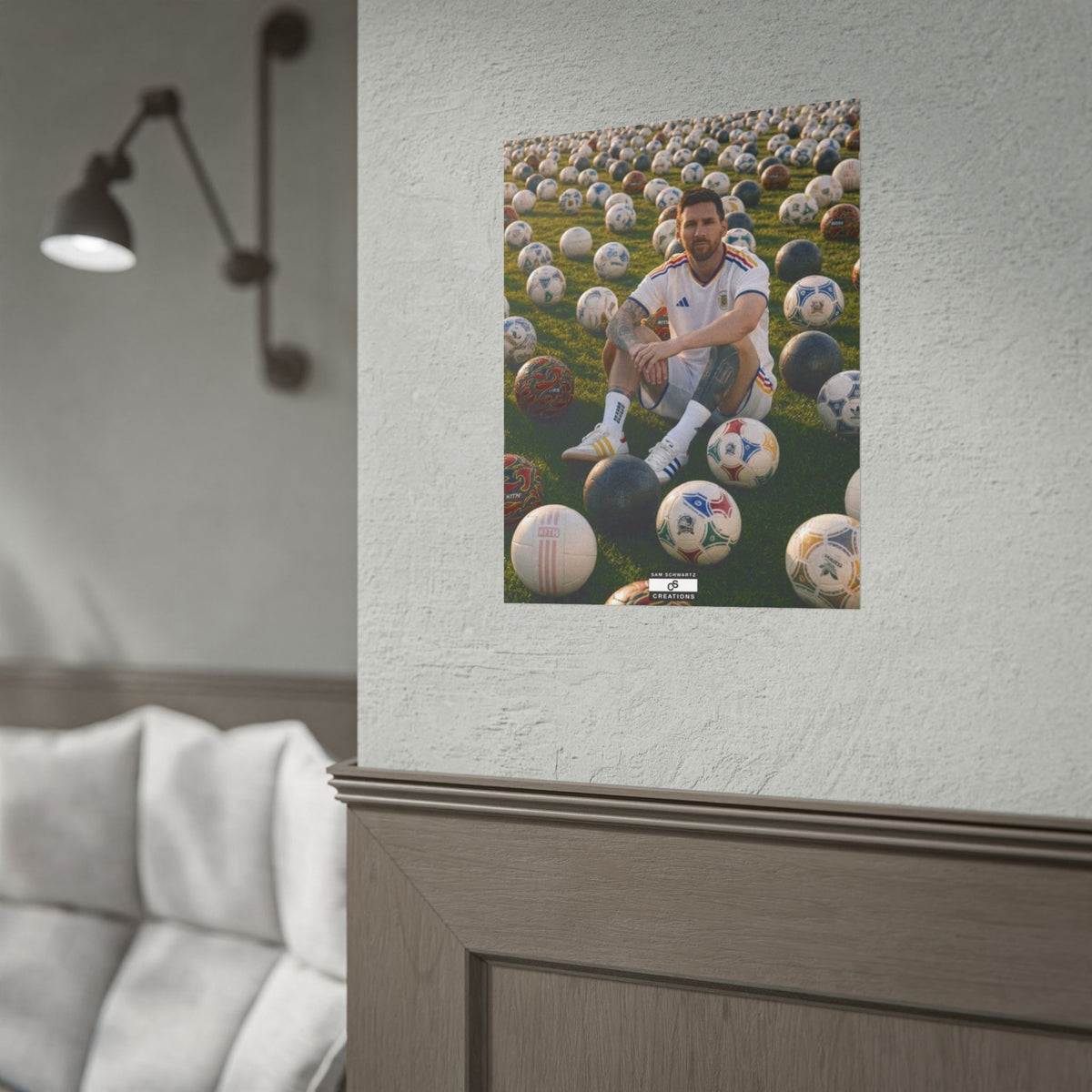 Every Ball Tells a Story Poster | Lionel Messi Football Wall Art