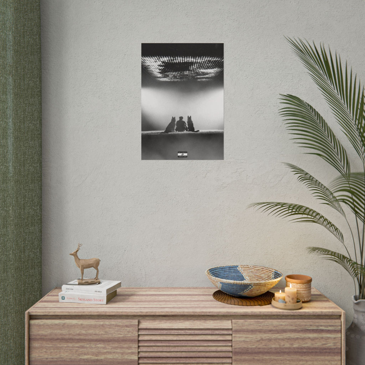 Between the Wolves Poster | Baby Keem Cinematic Music Culture Wall Art