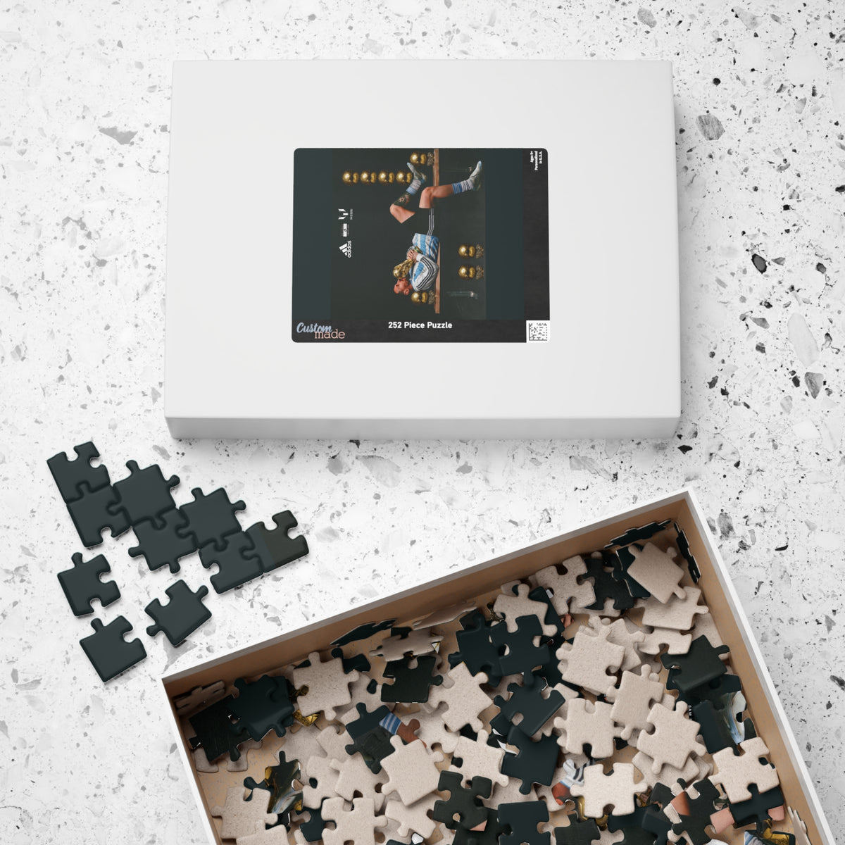 Messi 'Still Undisputed' Soccer Puzzle — 110/252/520/1014-Piece Collectible