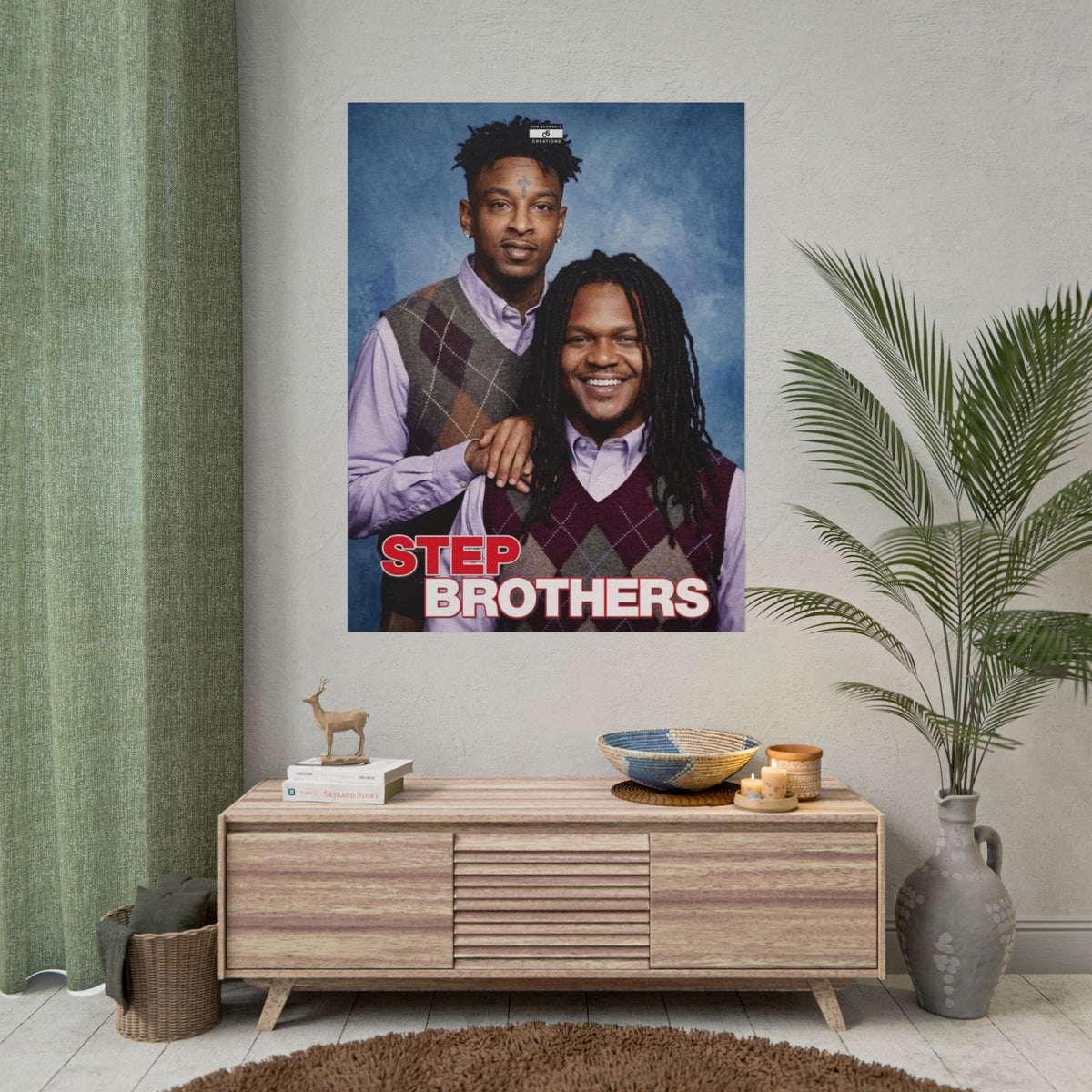Step Brothers Poster | Hip-Hop Duo Wall Art