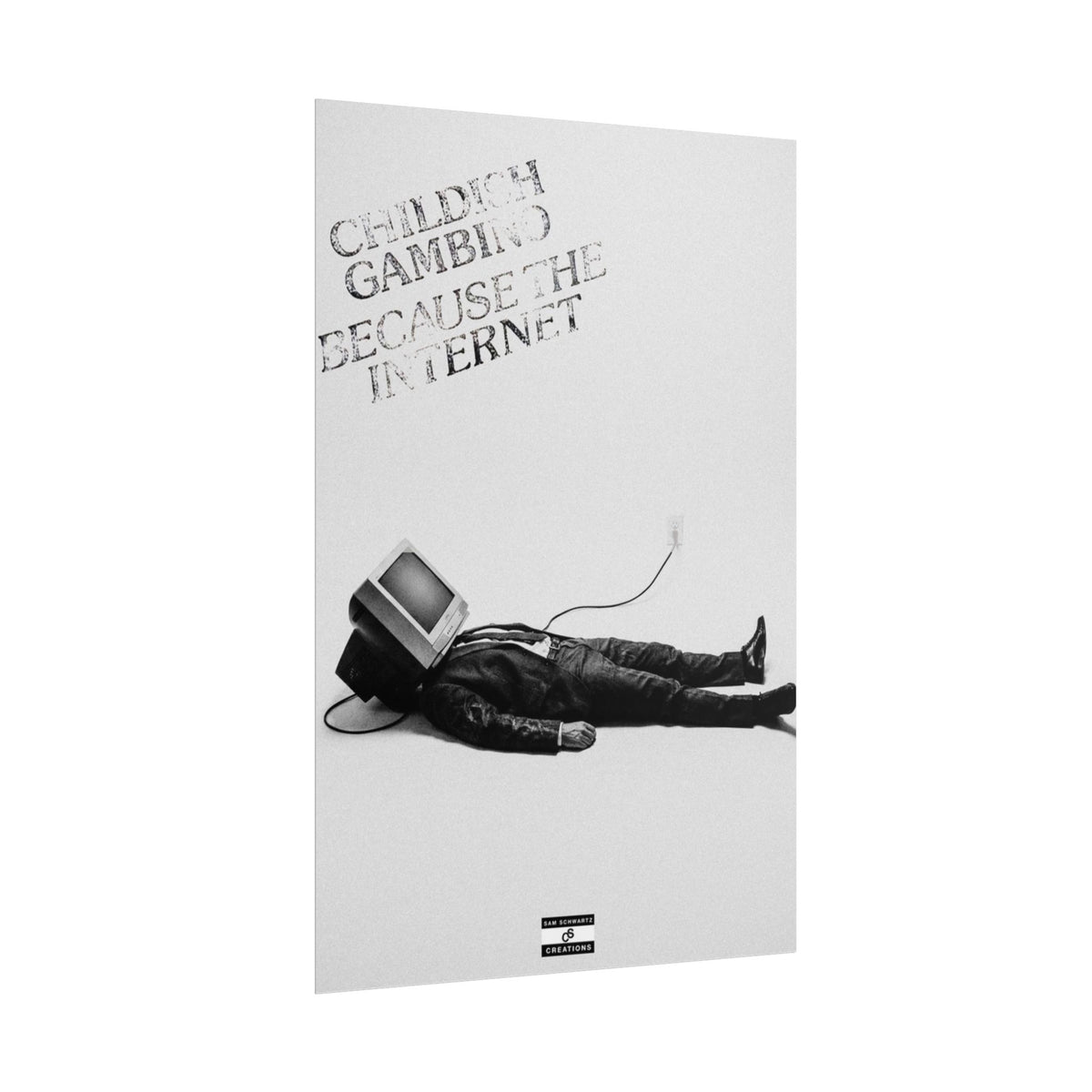 Because the Internet Poster | Childish Gambino Wall Art