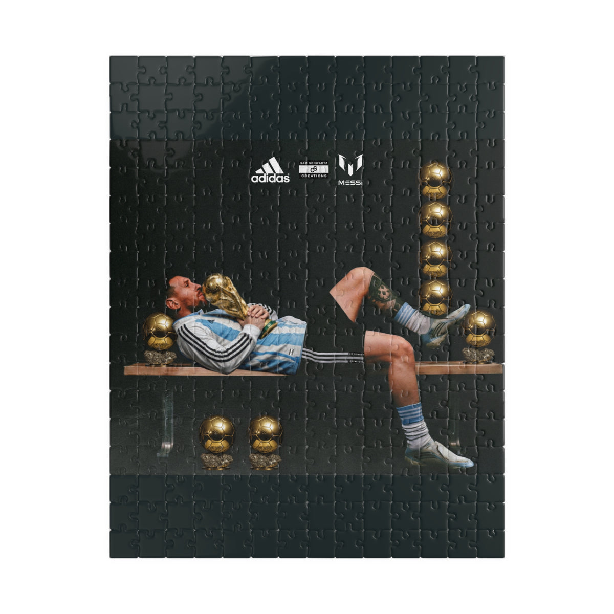 Messi 'Still Undisputed' Soccer Puzzle — 110/252/520/1014-Piece Collectible