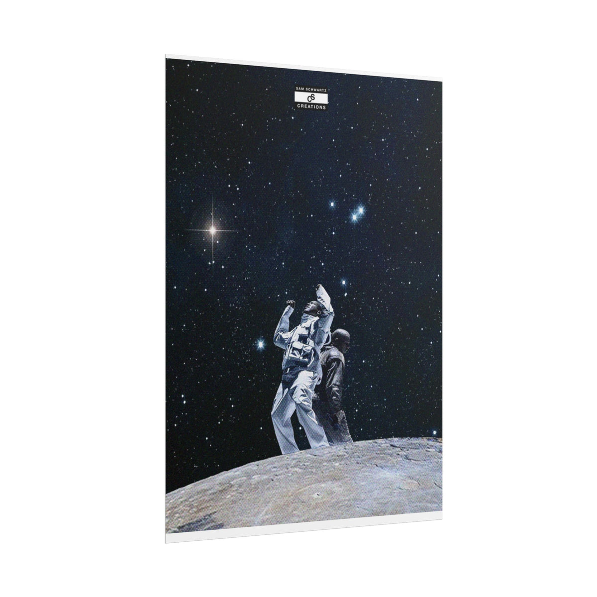 Among the Stars Poster | Kanye West & Don Toliver Music Wall Art