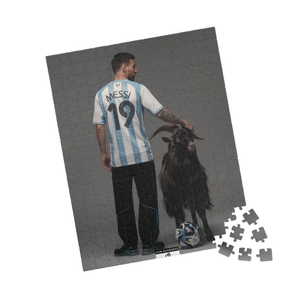 Soccer Goat Puzzle — 110/252/520/1014-Piece Jigsaw