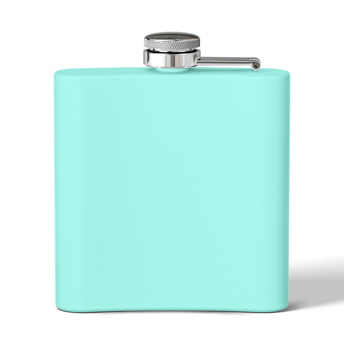 Sam Schwartz Creations Stainless Steel Flask — Brushed Metal Sam Schwartz Creations, 6 oz