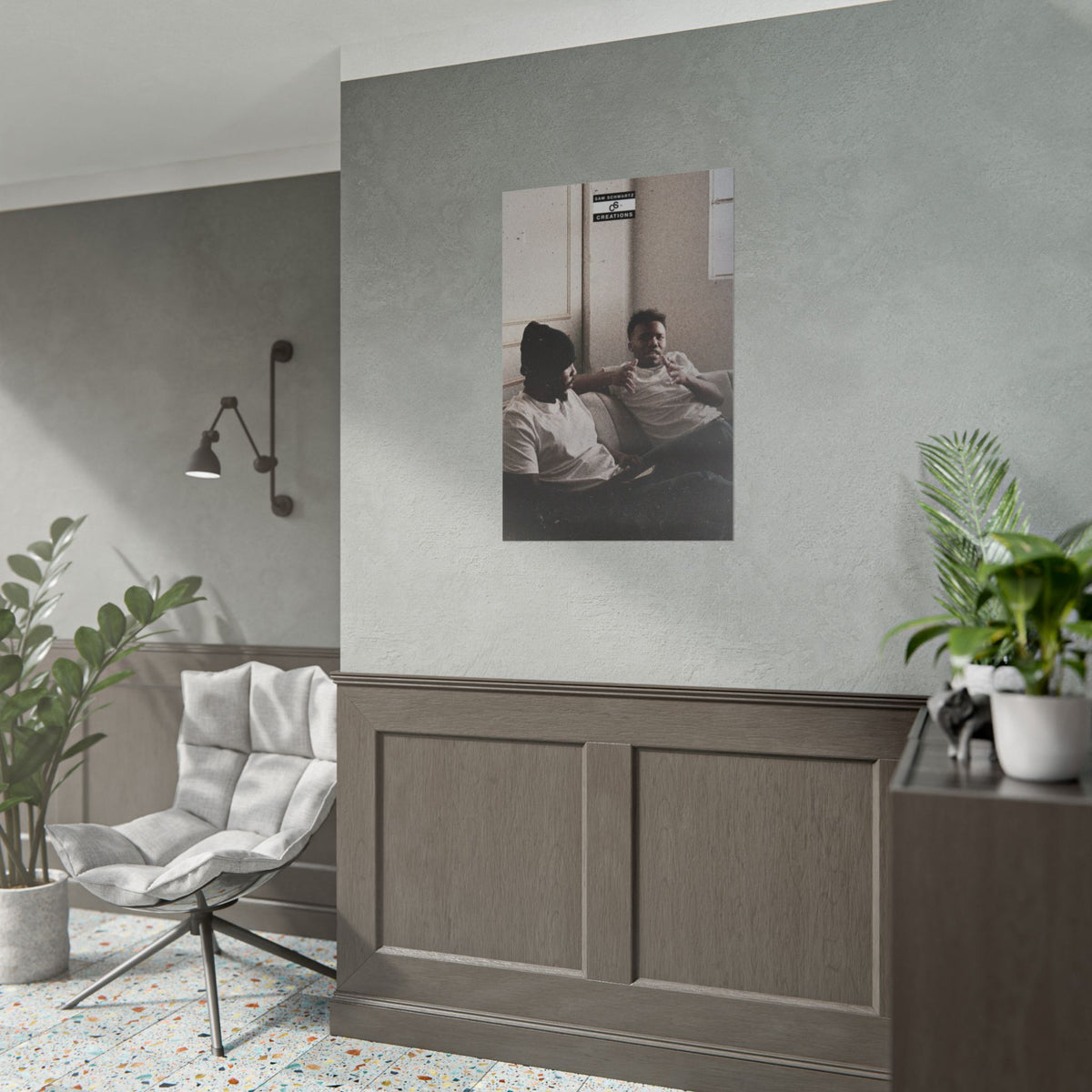 Baby Keem & Kendrick Lamar Poster | Music Culture Candid Wall Art