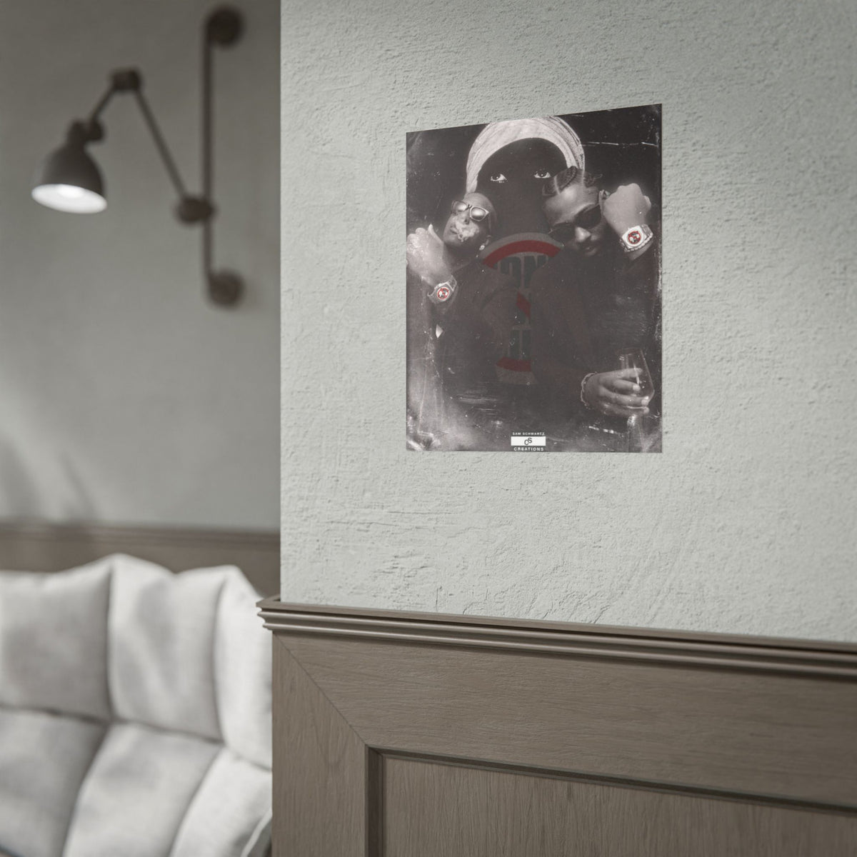 Don't Be Dumb Poster | Underground Music Duo Wall Art