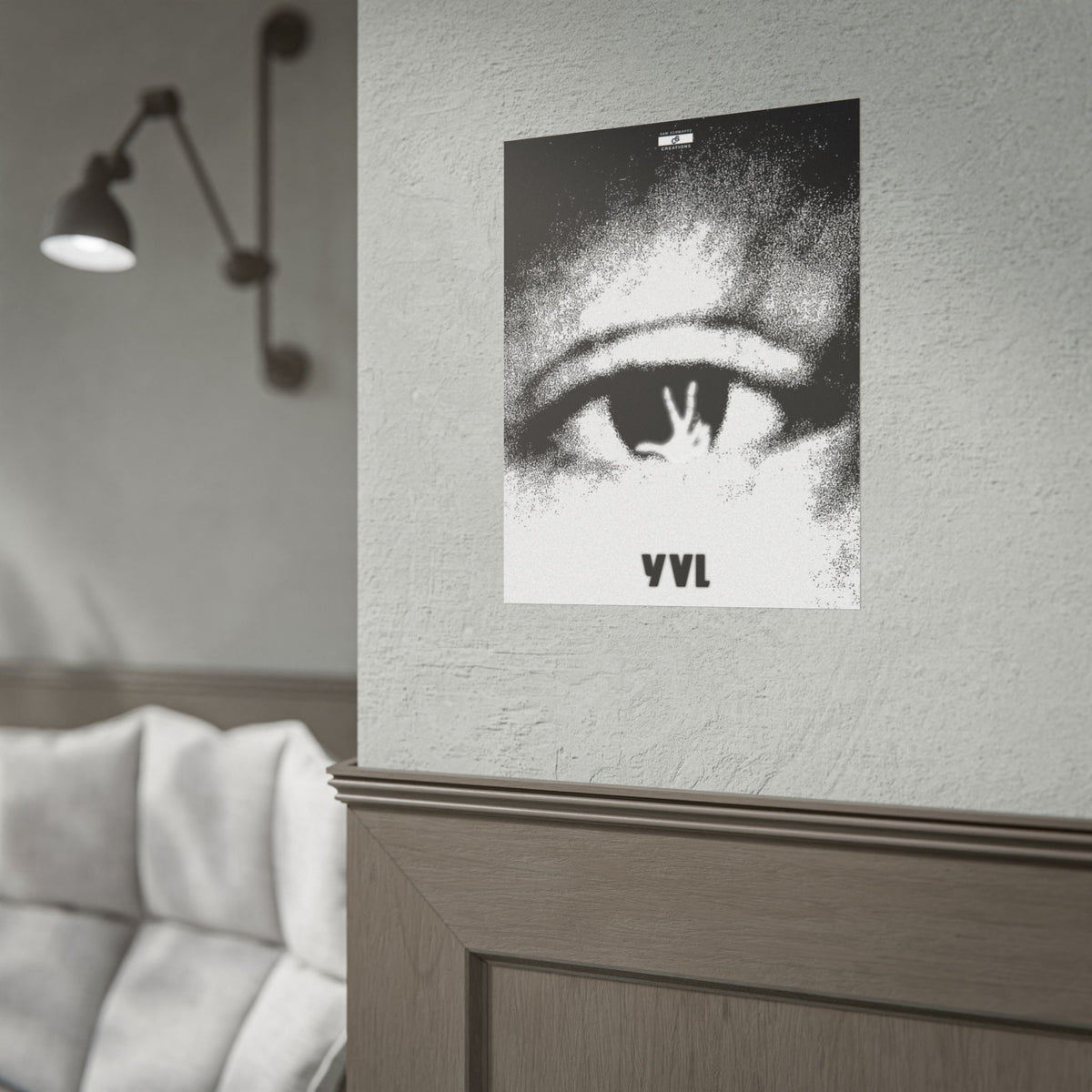 YVL Vision Poster | Experimental Hip-Hop Wall Art