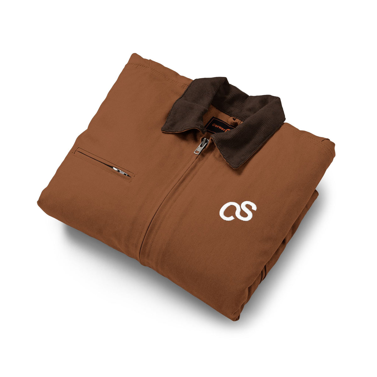 Sam Schwartz Creations Duck Cloth Work Jacket, Insulated Carpenter Coat