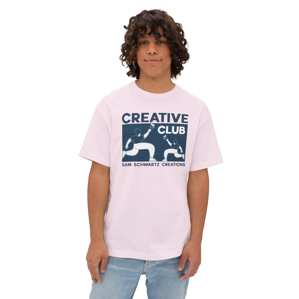Sam Schwartz Creations Creative Club Tee — "Creative Club" Graphic T-Shirt
