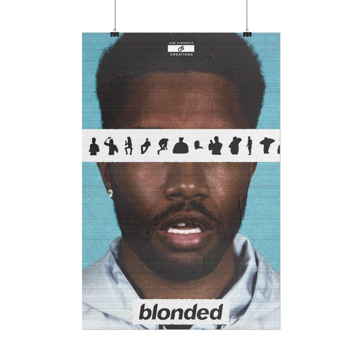Blonded Poster | Frank Ocean Music Wall Art