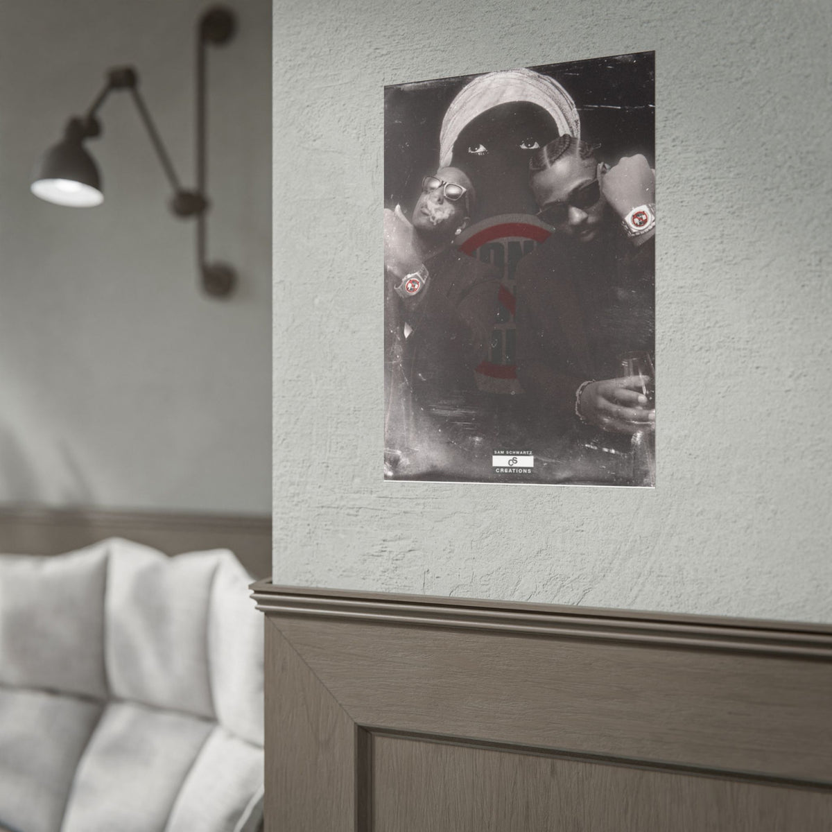 Don't Be Dumb Poster | Underground Music Duo Wall Art