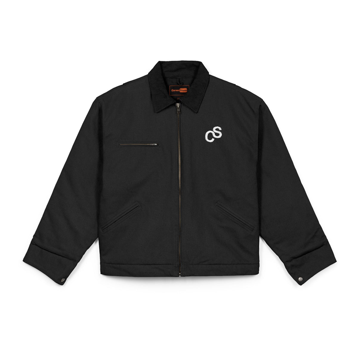 Sam Schwartz Creations Duck Cloth Work Jacket, Insulated Carpenter Coat