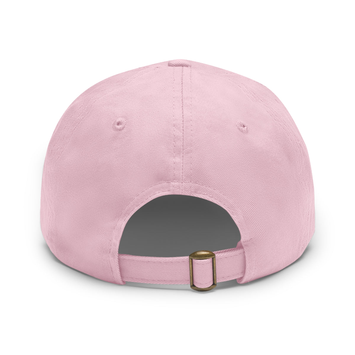 Round Leather Sam Schwartz Creations Patch Hat — Monogram Sam Schwartz Creations Casual Baseball Cap