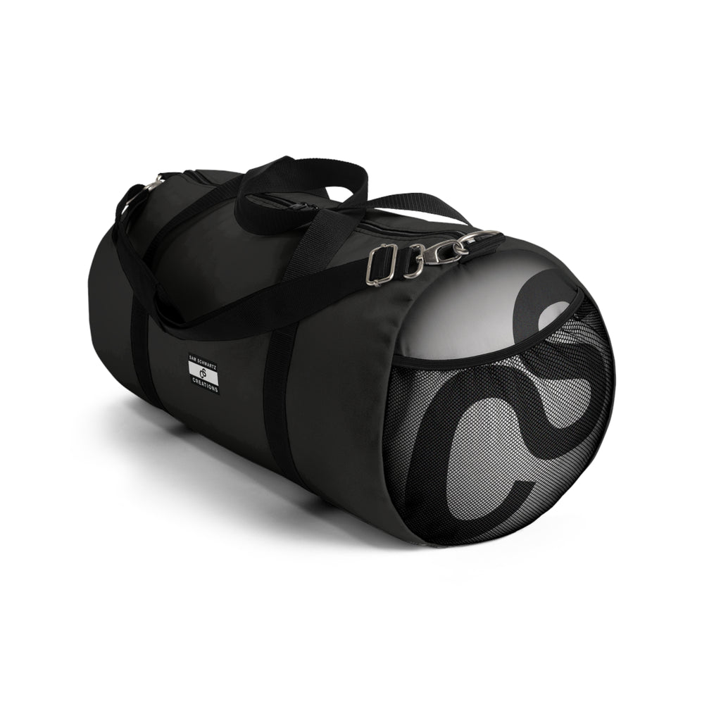 Sam Schwartz Creations Black Duffel Bag — Travel Gym Weekender Carryall