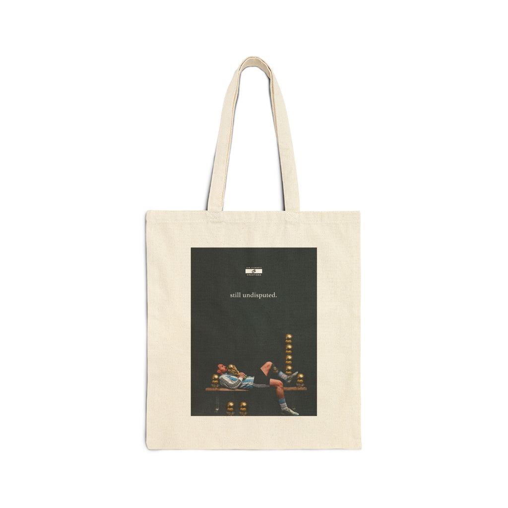 Canvas Tote Bag — 'Still Undecided' Minimal Artwork Market Tote