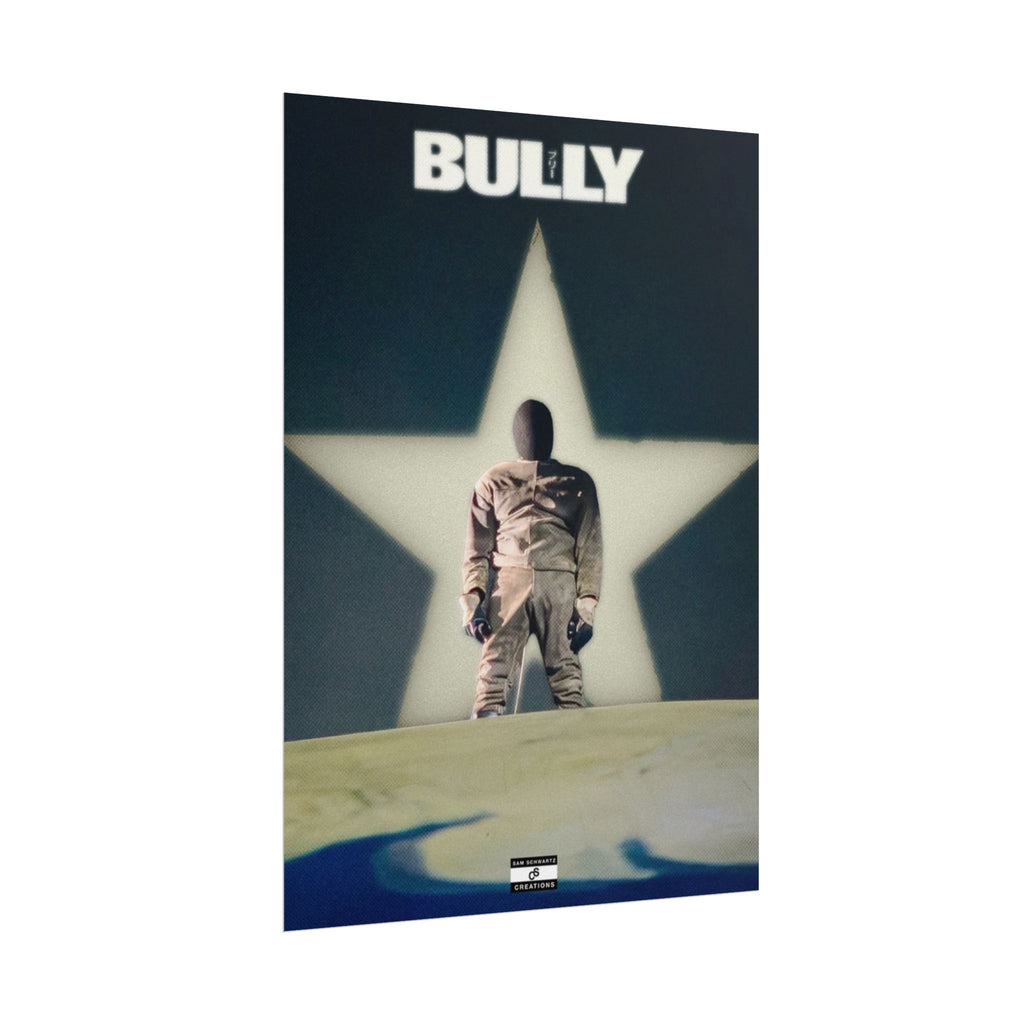 Bully Star Poster | Experimental Kanye West Music Wall Art