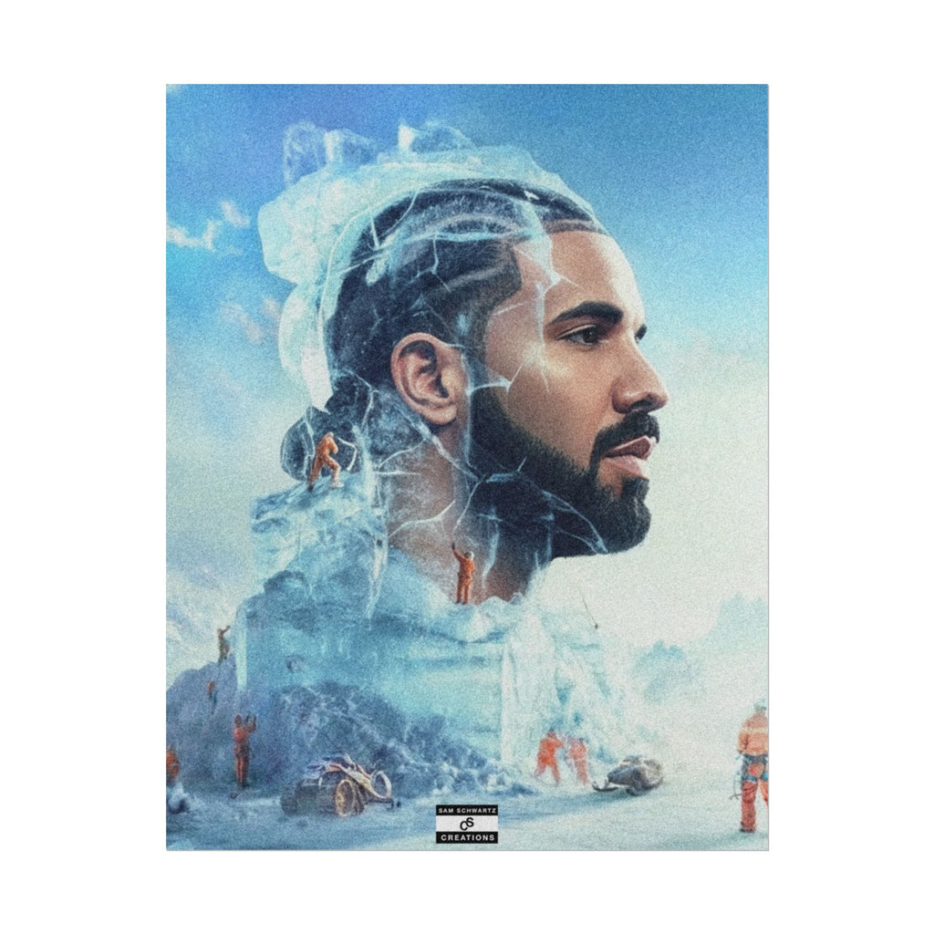 Icebound Poster | Drake Music Wall Art