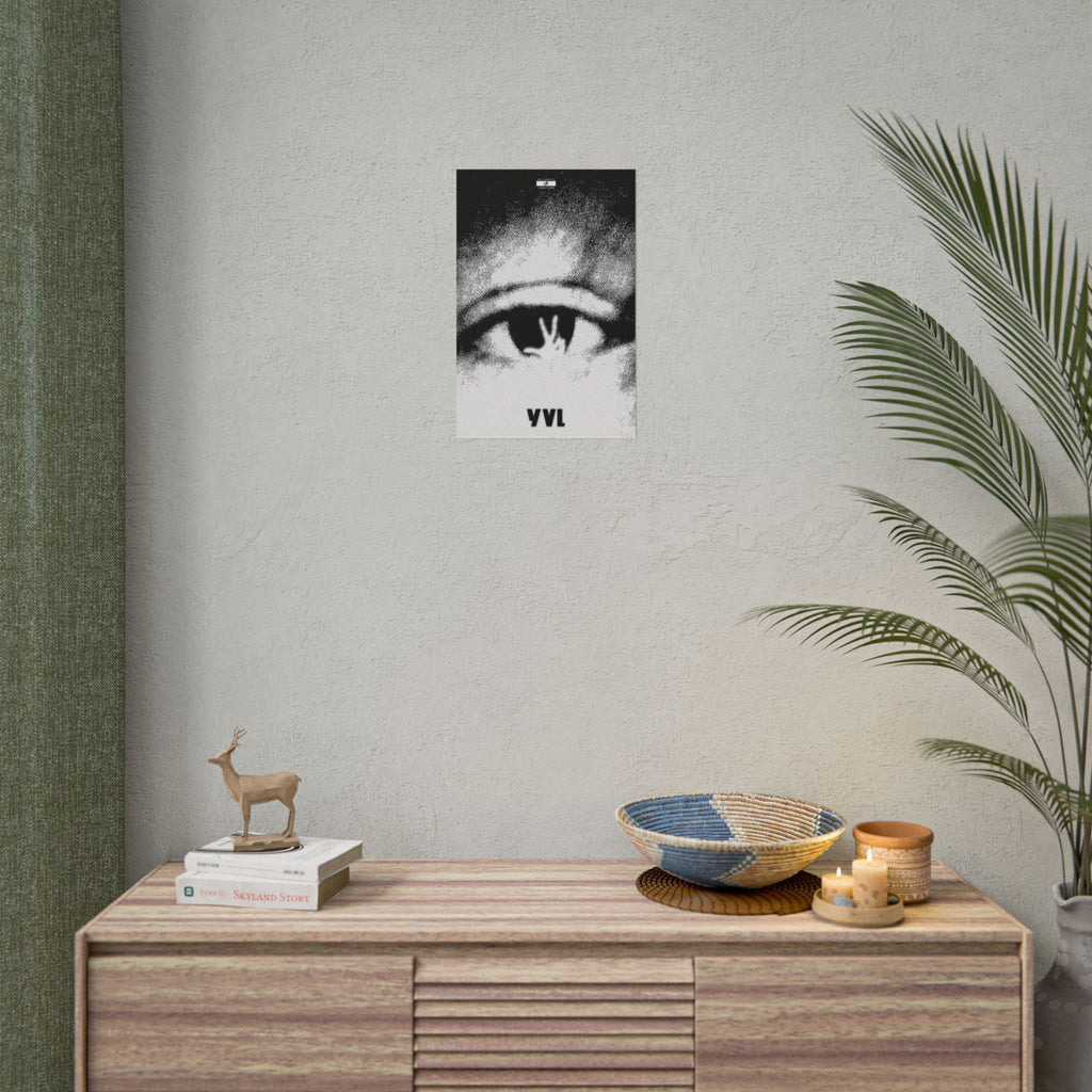 YVL Vision Poster | Experimental Hip-Hop Wall Art