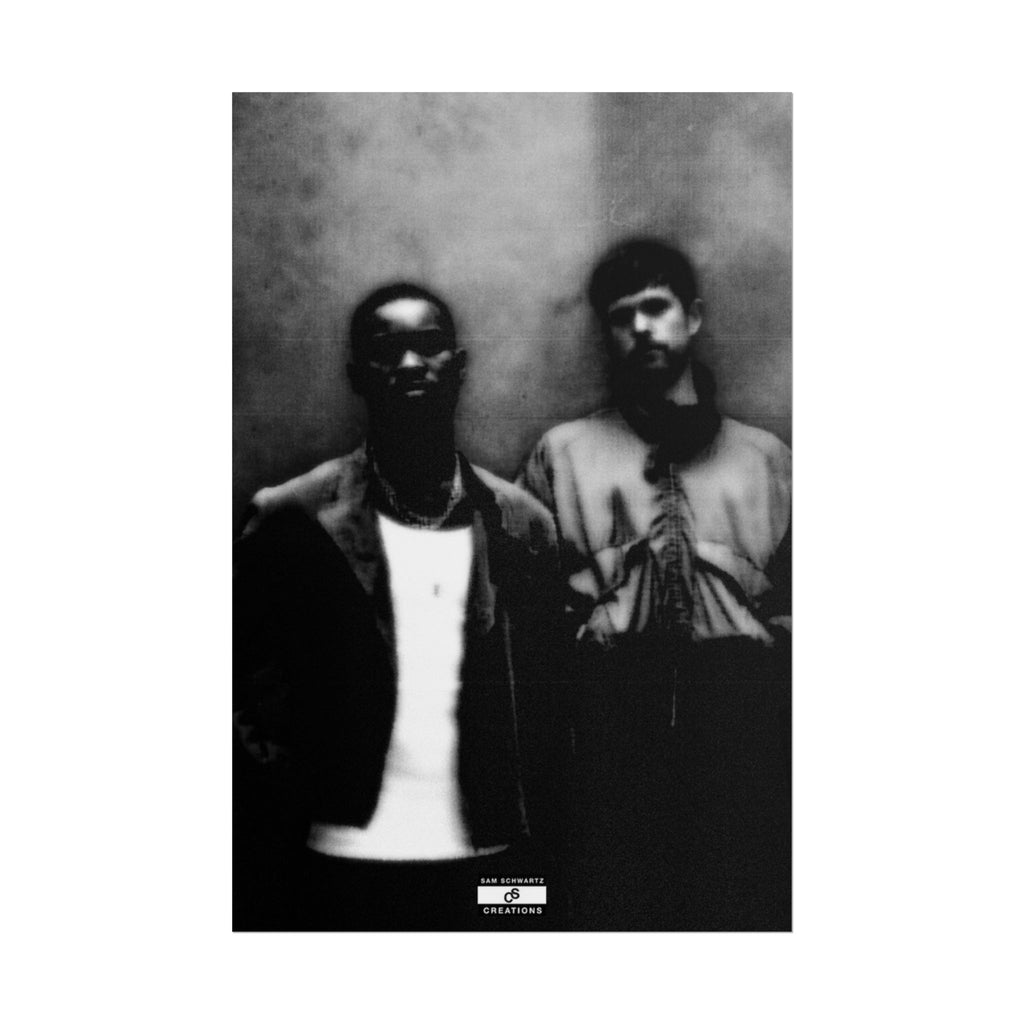 No Signal Duo Poster | Dave Hip-Hop Photography Wall Art