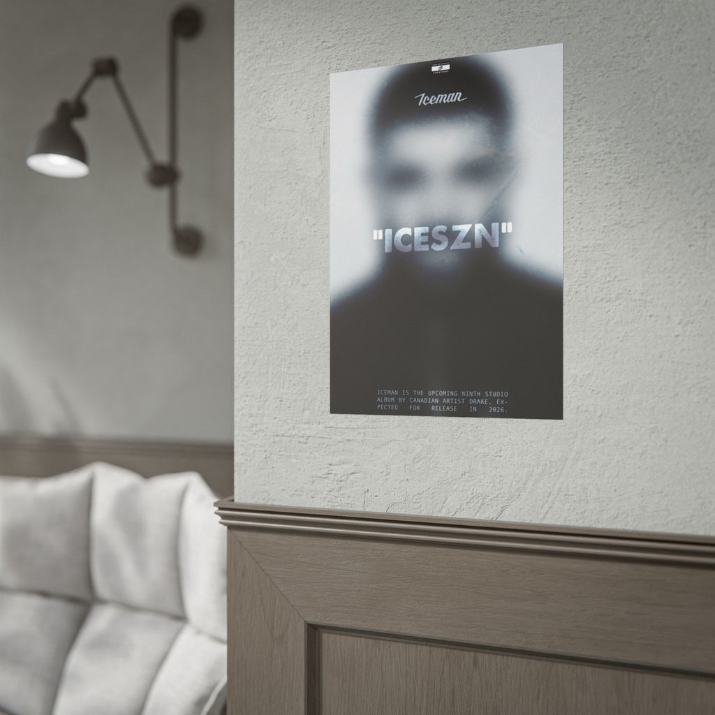 Iceman Poster | Drake Album Concept Wall Art