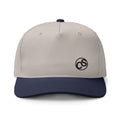 Two-Tone Sam Schwartz Creations Cap — Minimal Embroidered Logo Baseball Hat