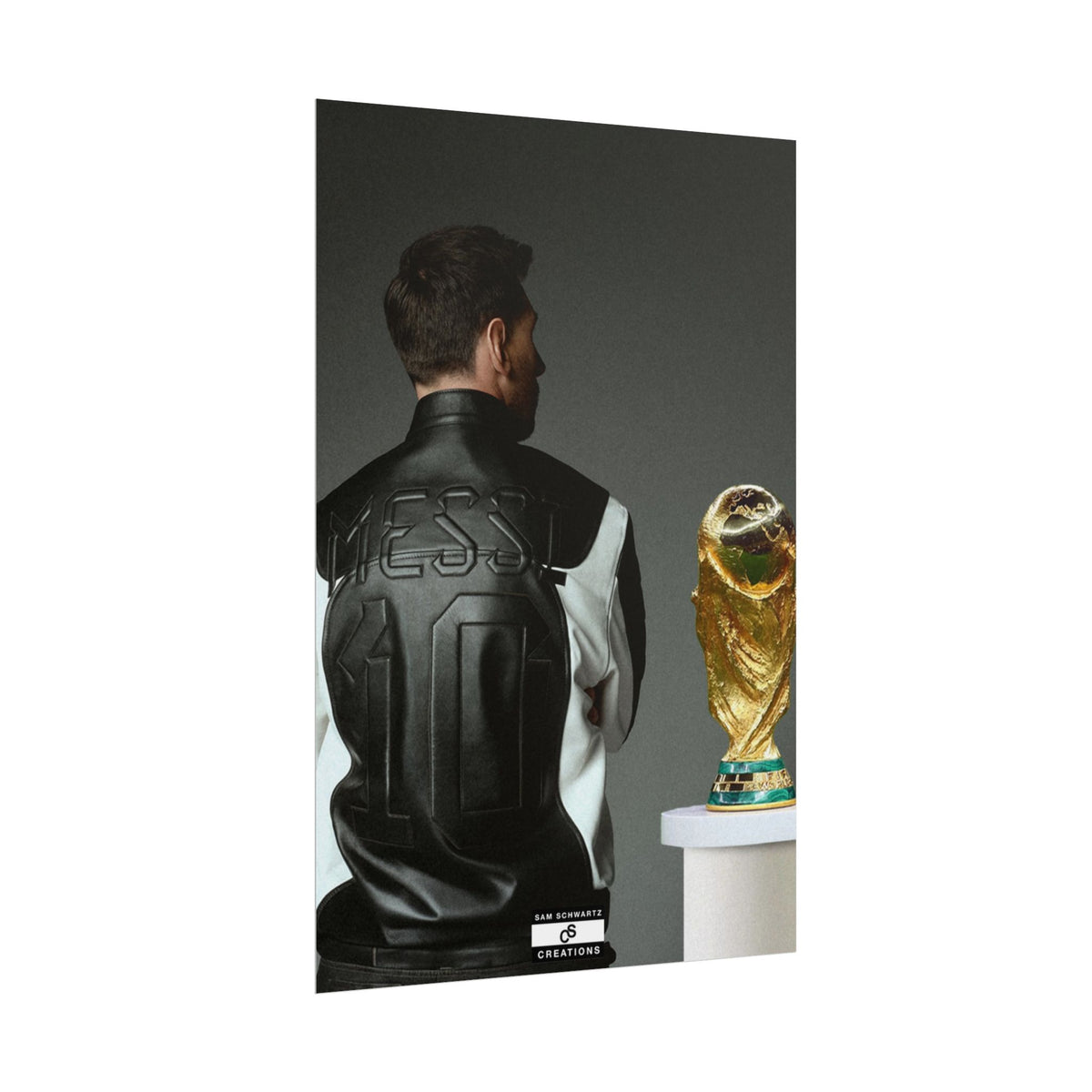 Legacy in Sight Poster | Lionel Messi World Cup Wall Art
