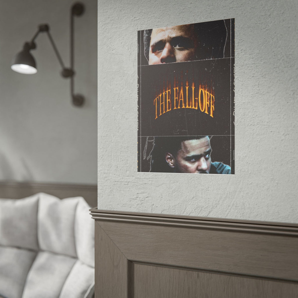 The Fall-Off 2.6.26 Poster | J. Cole Hip-Hop Wall Art