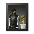 Messi X WC Framed Poster — Framed GOAT Wall Art