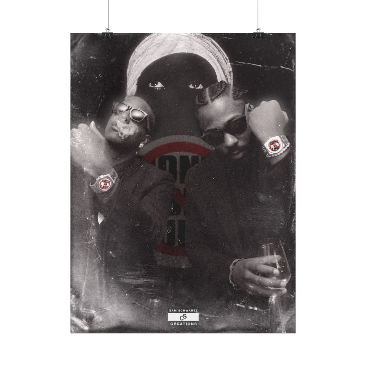 Don't Be Dumb Poster | Underground Music Duo Wall Art