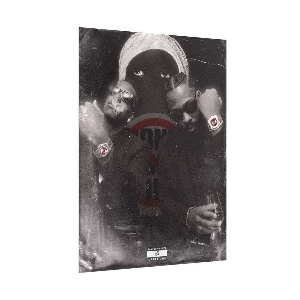Don't Be Dumb Poster | Underground Music Duo Wall Art