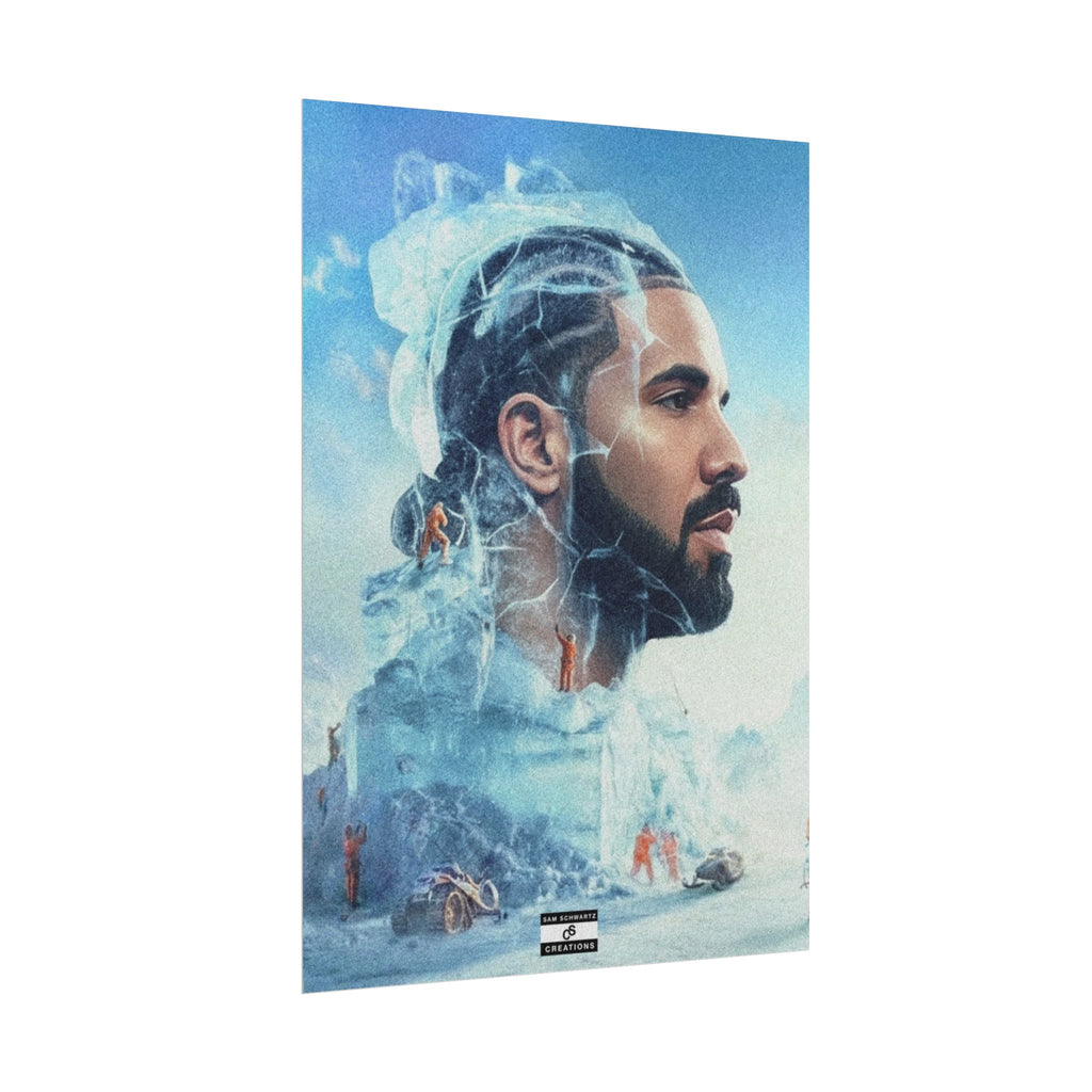 Icebound Poster | Drake Music Wall Art