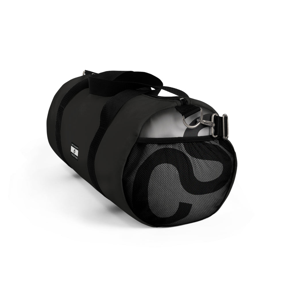 Sam Schwartz Creations Black Duffel Bag — Travel Gym Weekender Carryall