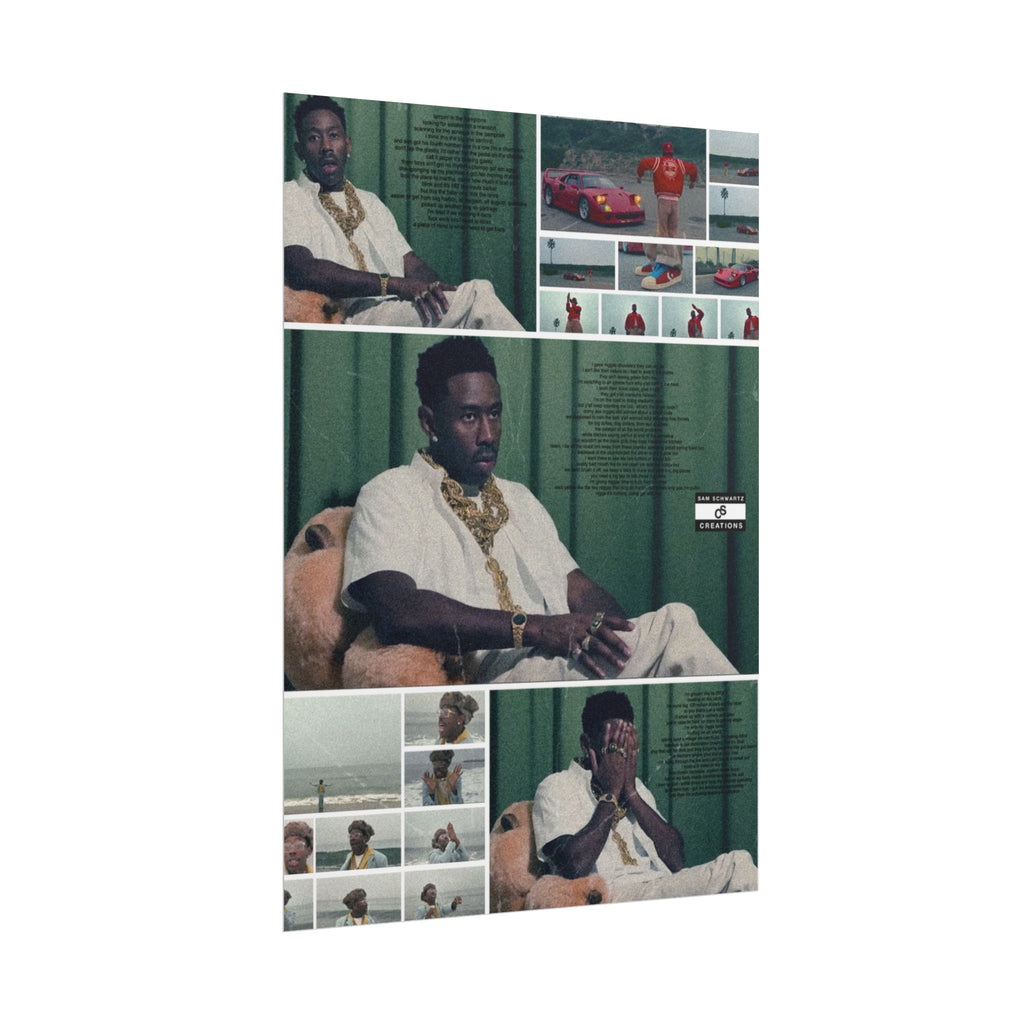 Luxury Tyler Poster | Tyler, the Creator Wall Art