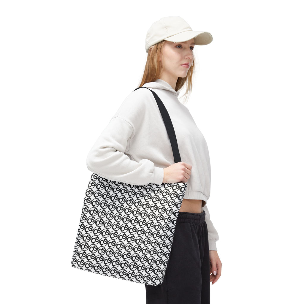 Sam Schwartz Creations Monogram Pattern Tote Bag