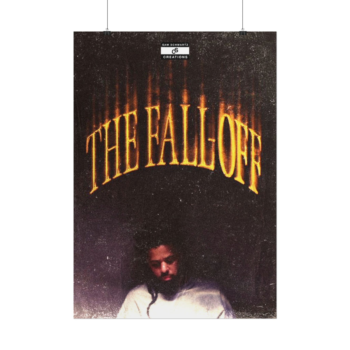 The Fall-Off Poster | J. Cole Hip-Hop Wall Art